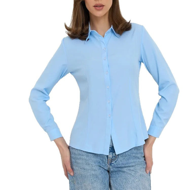 Casual Versatile Design Commuter Long Sleeve Shirt